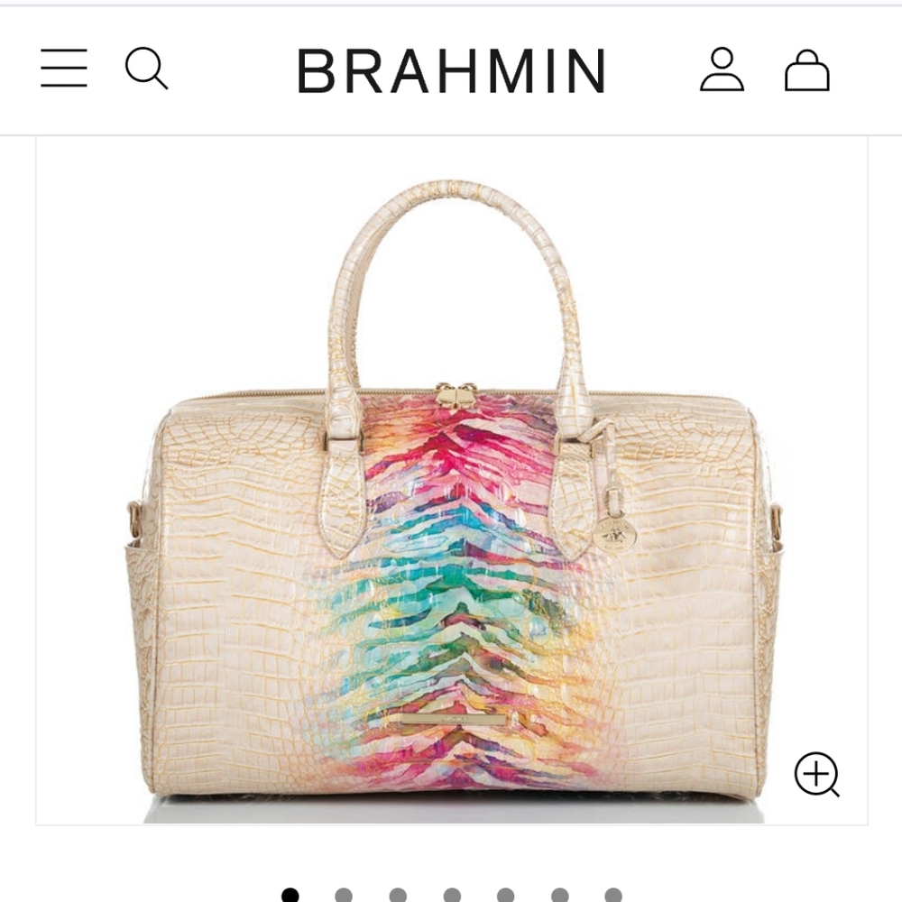 *Rare* Brahmin Spencer Entice Ombre Travel Duffle NWT